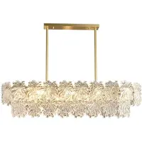 Toolight Lampe Suspendue APP1198-4CP Gold