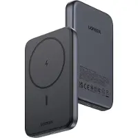 UGREEN Batterie externe Magnetic 10 000 mAh, sans fil, PD 20 W, USB-C, noir