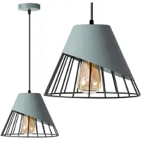 Toolight Lampe APP229-1CP Grey