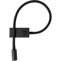 Nova Luce Liseuse murale Geneva LED, Variante : 3 W LED, noir