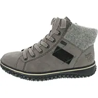 Rieker Bottines à lacets gris foncé