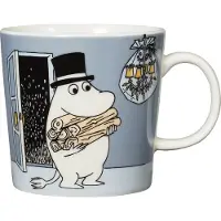 Arabia Moomin puodelis 0,3L Moominpappa grey, Tasse, Multicolore, Gris