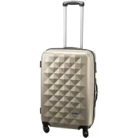 Feru Pyramid Peak Classic 65 cm suitcase, champagne, Valise, Or
