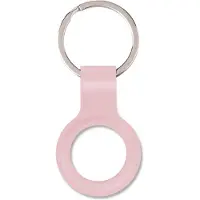 Wave silikonisuoja avainrenkaalla, Apple AirTag, pinkki, Accessoires pour traceur, Pink