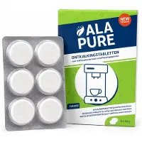 Alapure Pastilles de détartrage Compatibles avec la machine à café Miele 6pc. x 50gr