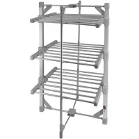 MonsterShop Etendoir ? Linge ?lectrique Chauffant 220W S?choir ? Linge Compacte Pliable