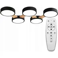Toolight Lampe APP526-5C Flat Black