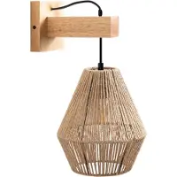 Toolight Lampe Suspendue APP1149-1W Wood