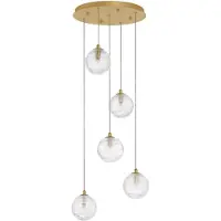 Nova Luce COEN Suspension G9 5x or 180x35cm dimmable 9006044 (G9)