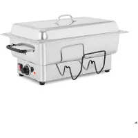 Helloshop26 Chafing dish bainmarie 1 600 watts bac GN 1/1 - 100 mm 14_0000860