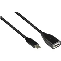 GOOD CONNECTIONS USB2.0 Adapterk. OTG C St.-A Bu. 0,1m