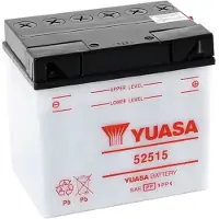 Yuasa 52515-dc Agm Battery Clair