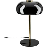 Gilde Tischleuchte, "Bank", Eisen, schwarz, VE 1, H. 39 cm, D. 23 cm 58010 4063387580103