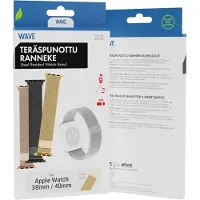 Wave terÃ¤spunottu ranneke, Apple Watch / /, kulta (Acier inoxydable), Sangles de montre, Or
