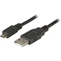 EFB Elektronik K5232SW.1,8 USB2.0 Kabel A-Micro-B 5pol.,St-St,1,8m,schwarz,Premium