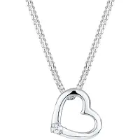 Diamore Chaîne 'Herz' argent