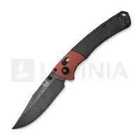 Benchmade Couteau pliant Crooked River Canvas Micarta