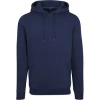 Build Your Brand Heavy Hoodie Bleu XS Homme