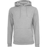 Build Your Brand Heavy Hoodie Gris XL Homme