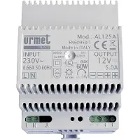 Grothe NG AL12/5A AP Bloc d'alimentation rail DIN 230VAC/12VDC 5A 39340