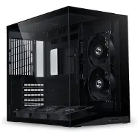 Lian Li mini-tour O11 Dynamic Mini V2 Flow Boîtier, Boîtier PC, Boîtier gaming noir