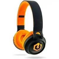 PowerLocus Buddy Bluetooth-Kinderkopfhörer black/orange