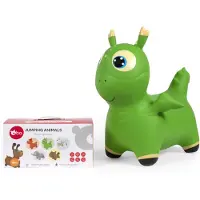 Bo Jumping Animal Bouncer -pomppuelÃin, Green Dino
