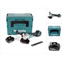 Makita DGA 513 F1J Meuleuse d'angle sans fil 18V 125mm Brushless + 1x batterie 3,0Ah + Makpac - sans chargeur