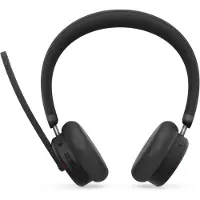 Lenovo 6550 Casque Sans fil Arceau Bureau/Centre d'appels USB Type-C Bluetooth Noir