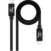 Nanocable Câble USB-C 10.01.5001 noir 1 m