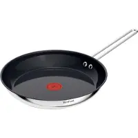 Tefal Nordica Ceramic Koekenpan Ø20 CM - Keramisch - PFAS-vrij - Inductie (H8710255), Poêle + casserole, Noir, Argent
