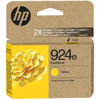 Hp Ink 924e Cartouche d’encre authentique Jaune EvoMore
