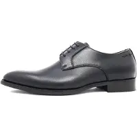 Digel Simon : Chaussures de ville pour hommes, chaussures de ville à lacets, noires, élégantes