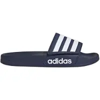 Adidas Mule 'ADILETTE' bleu foncé / blanc