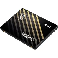 MSI SSD interne - - SPATIUM S270 - 480 Go - SATA 2.5 - Vitesses fulgurantes