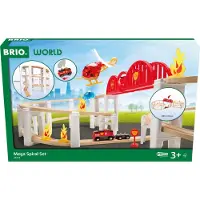 BRIO Ensemble de rails de train World - 73 Parties - MEGA Ensemb - - UneTaille - Train