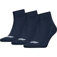 Levi's Chaussettes - 3 Pack - Mid Cut - Marine - - 35/38 - Chaussettes