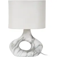 Lucide TOMEO - Lampe de table - 1 x E14 - Blanche