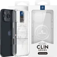 DUX Clin Mag case with MagSafe pour iPhone 16 Pro Max - transparent
