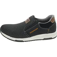Rieker Slip on cognac / noir