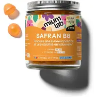 Mium Lab Safran B6 – Gummies anti-stress et équilibre émotionnel 42 pc(s) Gummies