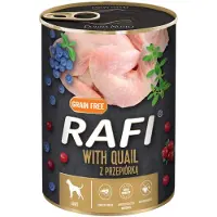 Rafi DOLINA NOTECI Quail - Nourriture humide avec caille pour chiens adultes - 24x400 g