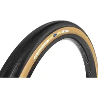Panaracer Pneu GravelKing Slick 28-622, noir/marron, tubeless ready (TLR), pliable, avec technologie Zero Slip Grip.
