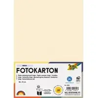 Folia Carton pour photos, (l)500 x (h)700 mm, 300 g/qm, beige (300 g/m², 10x)