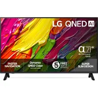 LG 43QNED70A6A, 109,2 cm (43"), 3840 x 2160 pixels, QNED, Smart TV, WLAN, noir