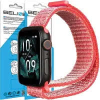 Beline Étui AntiStress Samsung A52A52s BOX granatrózmalinapistacja (Nylon), Sangles de montre, Pink, Rose