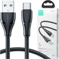 JOYROOM Câble USB Surpass / Type C / 3A / 1,2m S-UC027A11 (noir)