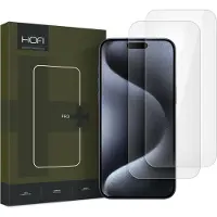 Hofi GLASS PRO+ VERRE BLINDÉ LOT DE 2 IPHONE 16 PRO / 17 / 17 PRO CLAIR (2 pcs, Apple iPhone 16 Pro, Apple iPhone 17, Apple iPhone 17 Pro), Téléphone portable : film de protection, Transparent