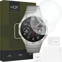 Hofi Glass Pro+ Panzerglas 2er-Pack Für Huawei Watch Gt 4 (46 Mm) Klar, Film de protection pour smartwatch, Transparent