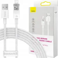Baseus Explorer Series Cable Usb - Lightning 2.4A 2 M Blanc (Cats010102)